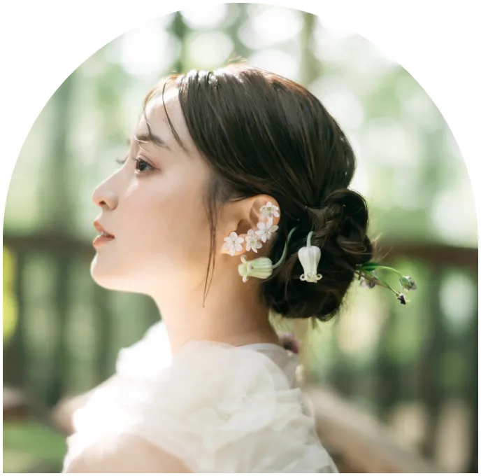 ブライダルヘアメイク